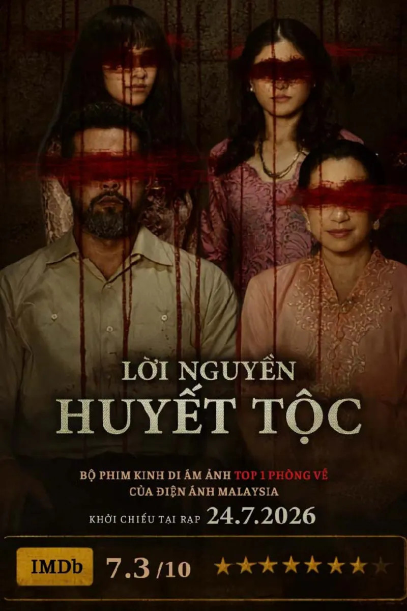 Poster phim Lời Nguyền Huyết Tộc