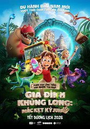 Poster phim Gia Đình Khủng Long: Mắc Kẹt Kỷ Jura