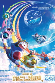 Poster phim Doraemon: Nobita và Vùng Đất Lý Tưởng Trên Bầu Trời
