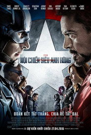 Poster phim Captain America: Nội Chiến Siêu Anh Hùng