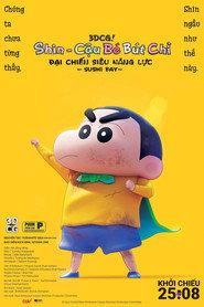 Poster phim Shin - Cậu Bé Bút Chì 31: Đại Chiến Siêu Năng Lực ~ Sushi Bay ~