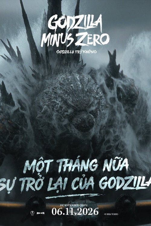 Poster phim Godzilla Trừ Không (2026)